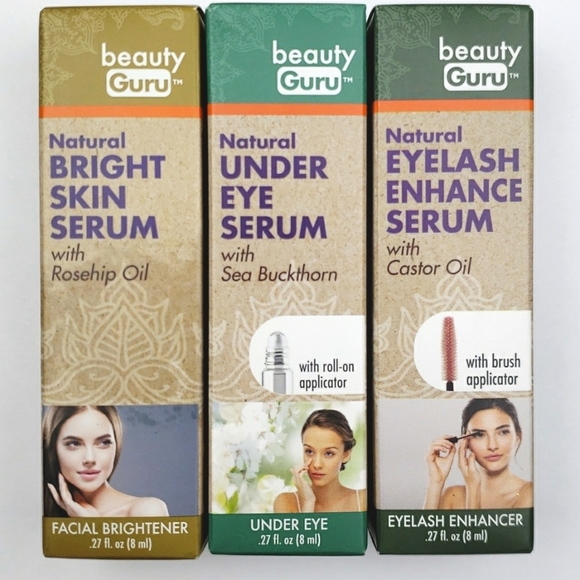 NWT Beauty Guru 3 Piece Serum Set - Picture 1 of 4